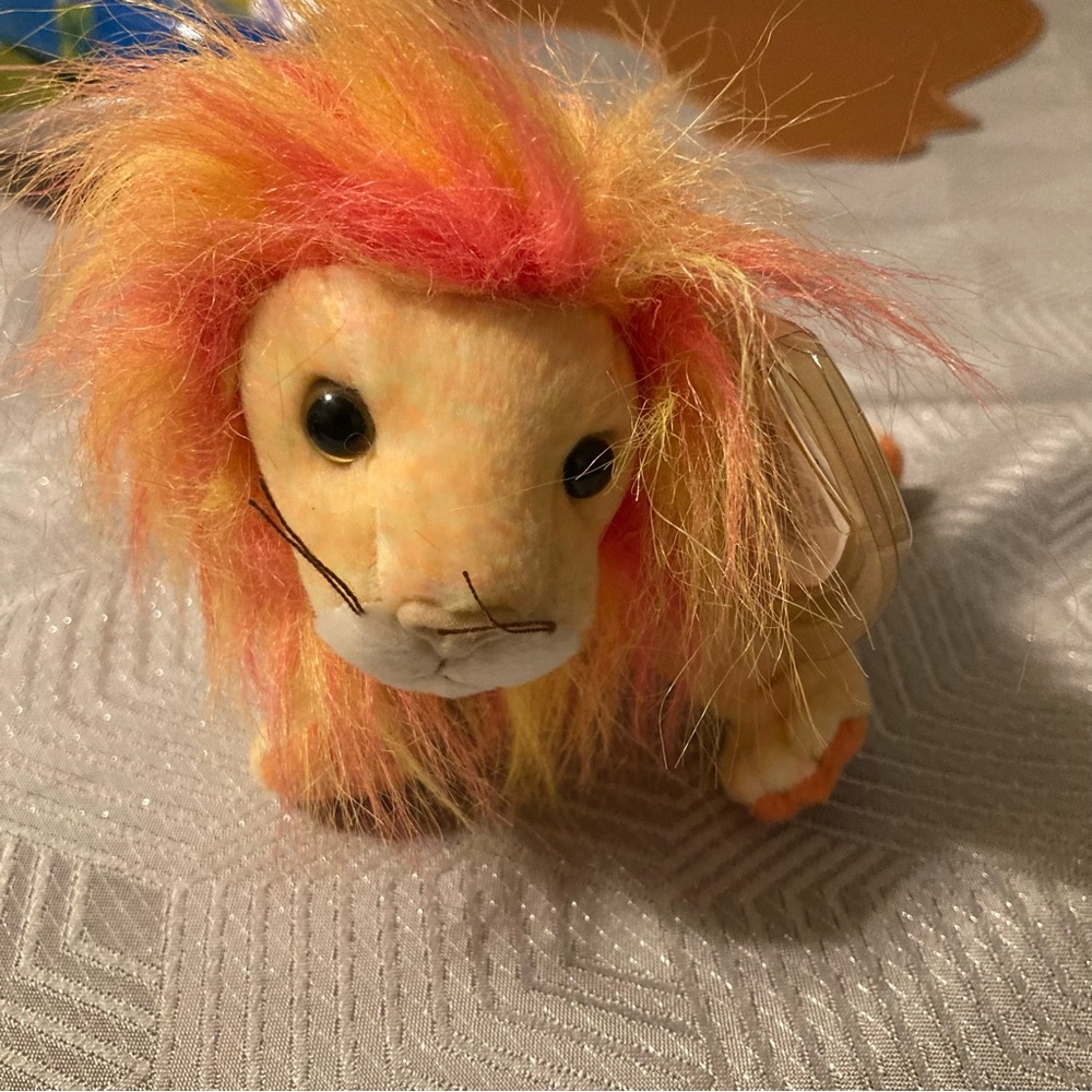 ⚡️ TY beanie babie lion Roary